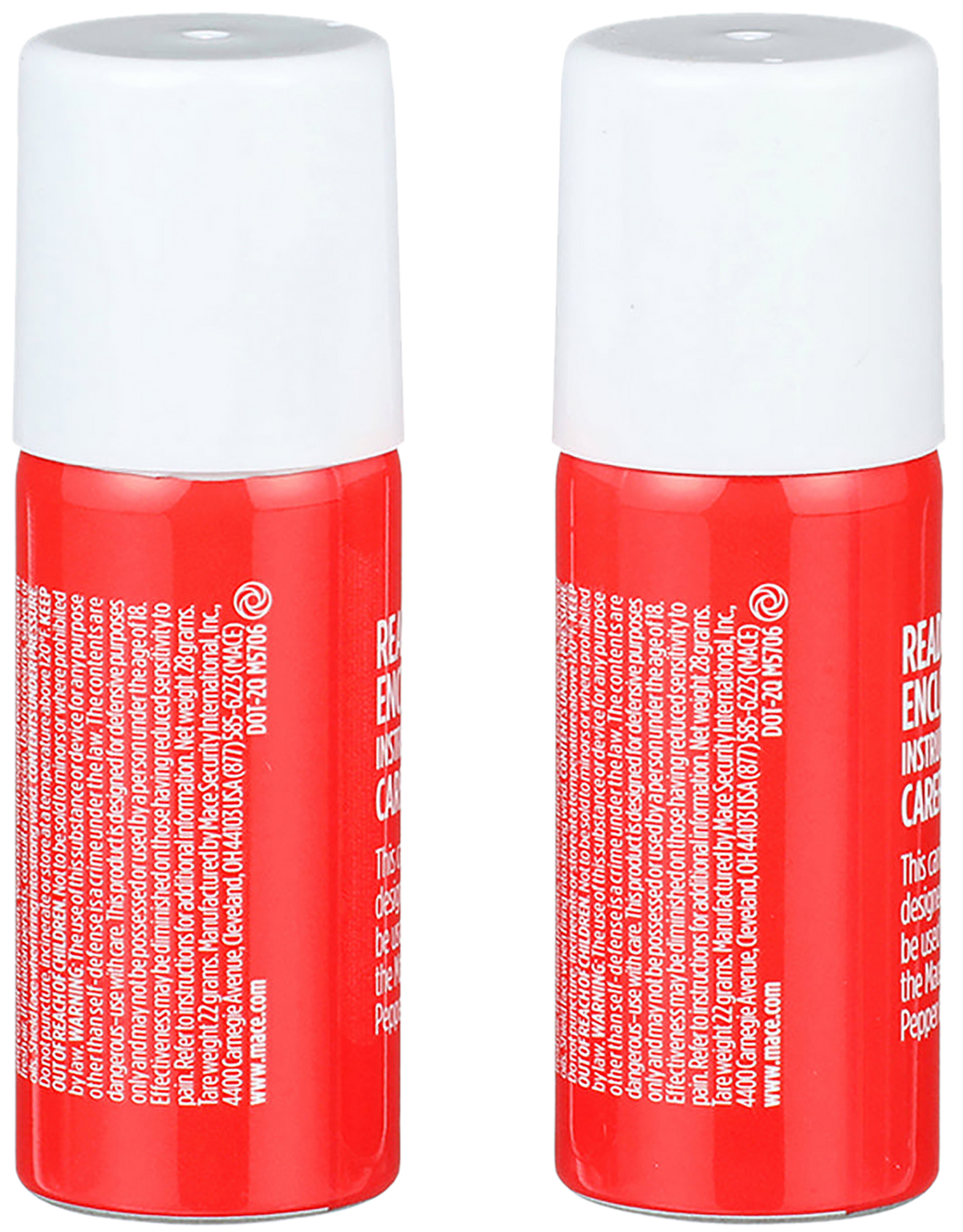 Mace Pepper Cartridges OC Pepper 25 ft 2-Pack Refill — view 2