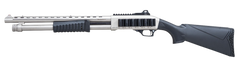 Citadel Mariner 20 Gauge 18.5" 4+1 3" Pump-Action Shotgun - Nickel / Black Synthetic — view 2