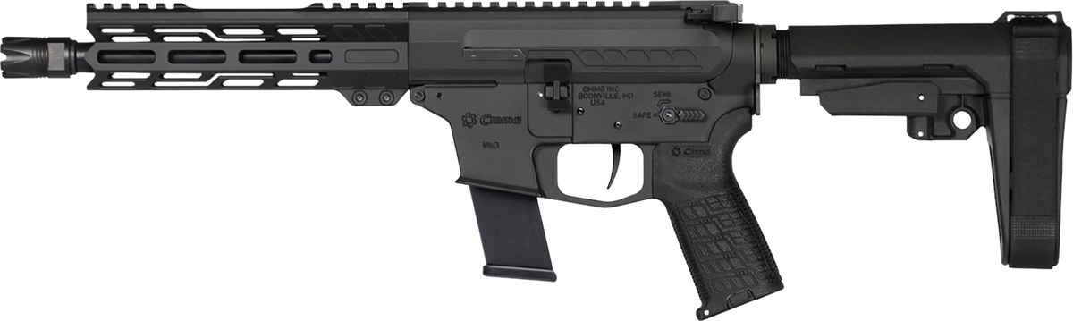 CMMG Banshee MkG 45 ACP 8" 13+1 Semi-Auto Pistol - Armor Black — view 2