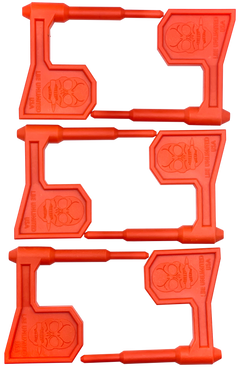 LBE Unlimited CSFLG-RFL Chamber Safety Flag Orange 6.90" 6 Pack — view 2