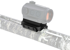 Warne 6111M Mini Red Dot Mount Shotgun Rib Black Anodized Aluminum — view 2