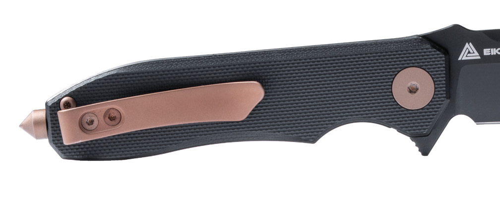 Eikonic Knife Company SIG RS5BB ROSE 2.93" Nitro-V Black PVD Assisted Opening Folding Knife — view 2