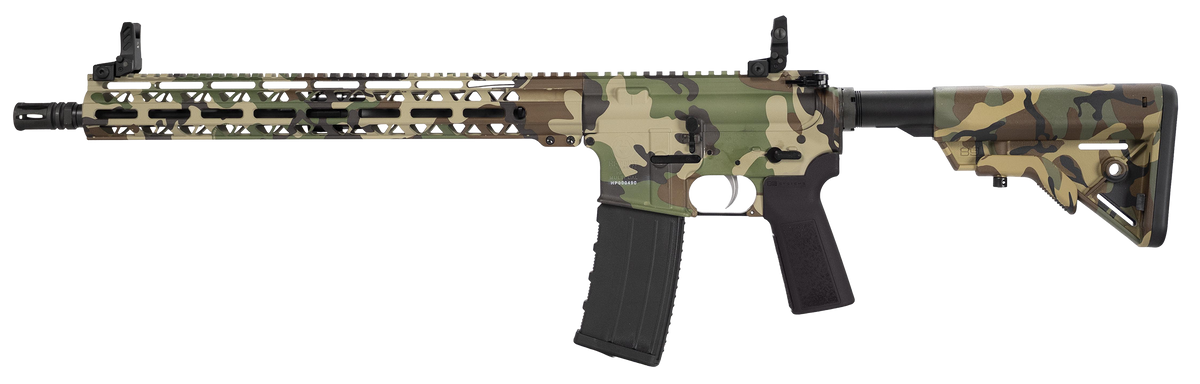 Hi-Point HP-15R 5.56x45mm NATO 16" 30+1 Semi-Auto Rifle - M81 Woodland Camo — view 2