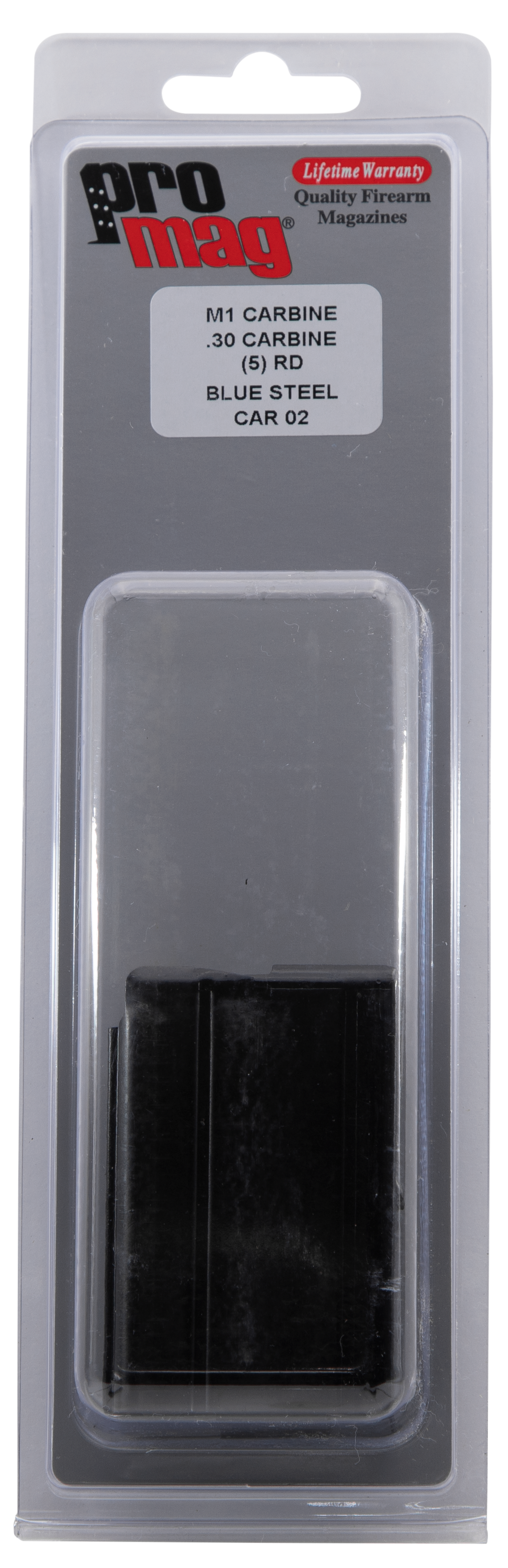 ProMag CAR02 M1 Carbine 30 Carbine 5rd Black Oxide Steel Magazine — view 2