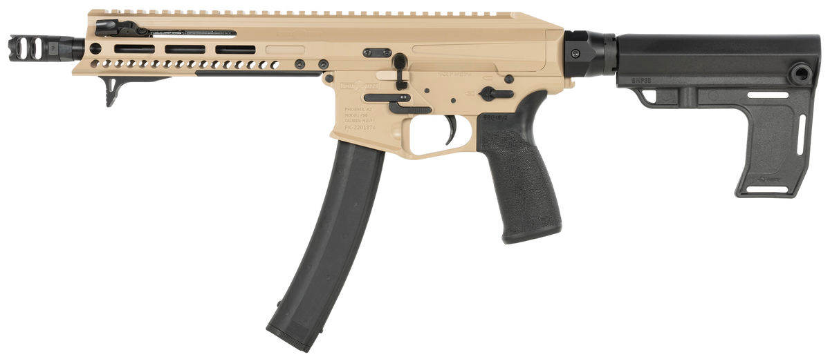 Patriot Ordnance Factory Phoenix 9mm Luger 8" 35+1 Semi-Auto Pistol - Flat Dark Earth Cerakote — view 2