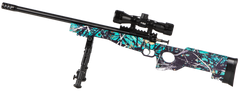 Crickett KSA2149 Precision Package 22 LR 16.12" 1-Rd Bolt Action Rifle - Muddy Girl Serenity Camo Stock — view 2