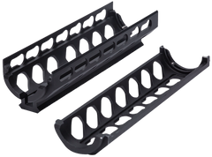 Firefield FF34053 Edge Carbine 6.62" 2-Piece KeyMod Handguard Matte Black 6061-T6 Aluminum for AR-15 — view 2