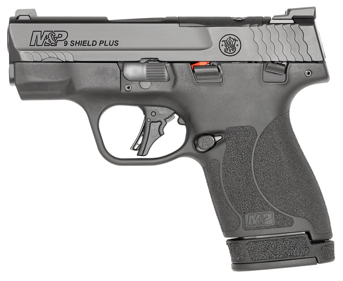 Smith & Wesson M&P 9 Shield Plus 9mm 3.10" 13+1 Optics-Ready Semi-Auto Pistol - Thumb Safety — view 2