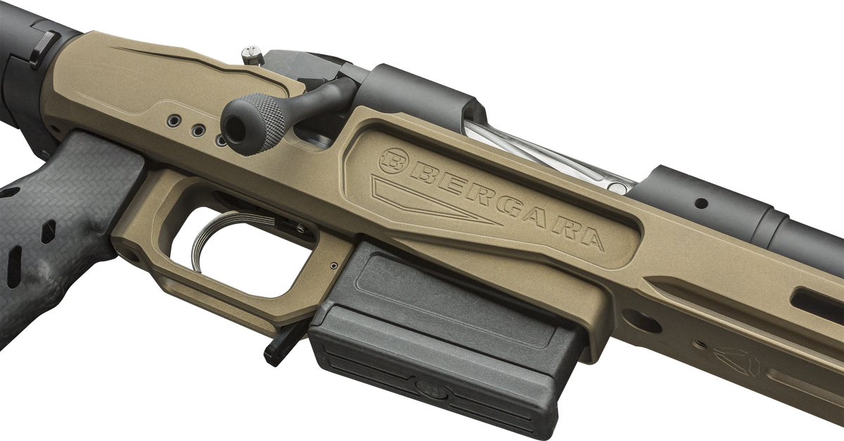 Bergara Rifles Premier MgLite 6.5 PRC 22" 3+1 Bolt-Action Rifle - Flat Dark Earth XLR Folding Chassis — view 2