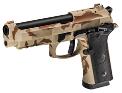 Beretta 92XI SAO 9mm Luger 4.7" 15+1 Semi-Auto Pistol - Desert DPM Cerakote — view 2
