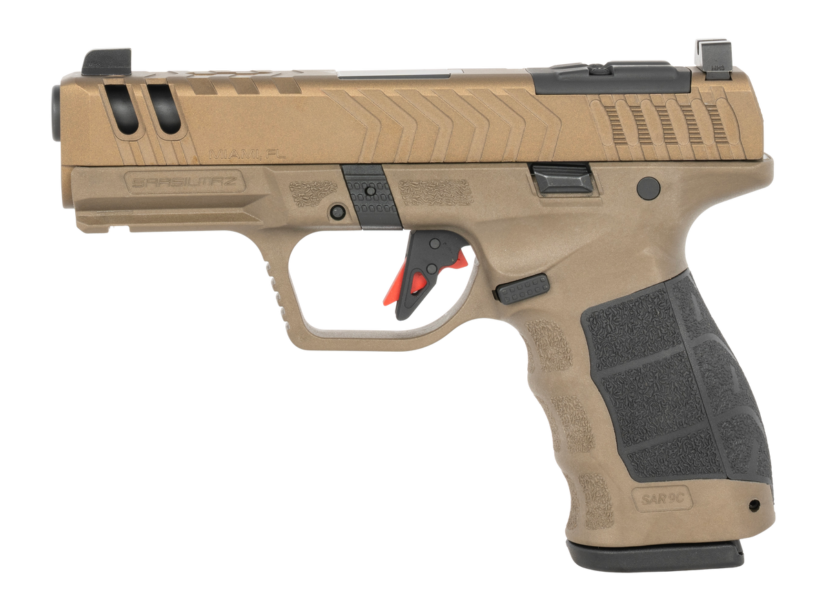 SAR USA SAR9 C Gen3 Compact 9mm Luger 4.10" 10+1 Semi-Auto Pistol - Bronze — view 2