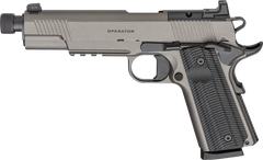 Springfield Armory 1911 Operator AOS 45 ACP 5.75" 8+1 Semi-Auto Pistol - Threaded - Tungsten Gray — view 2