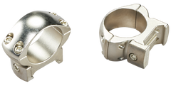 Weaver Mounts Grand Slam 1" Medium Silver 2-Pc Steel Scope Rings — view 2