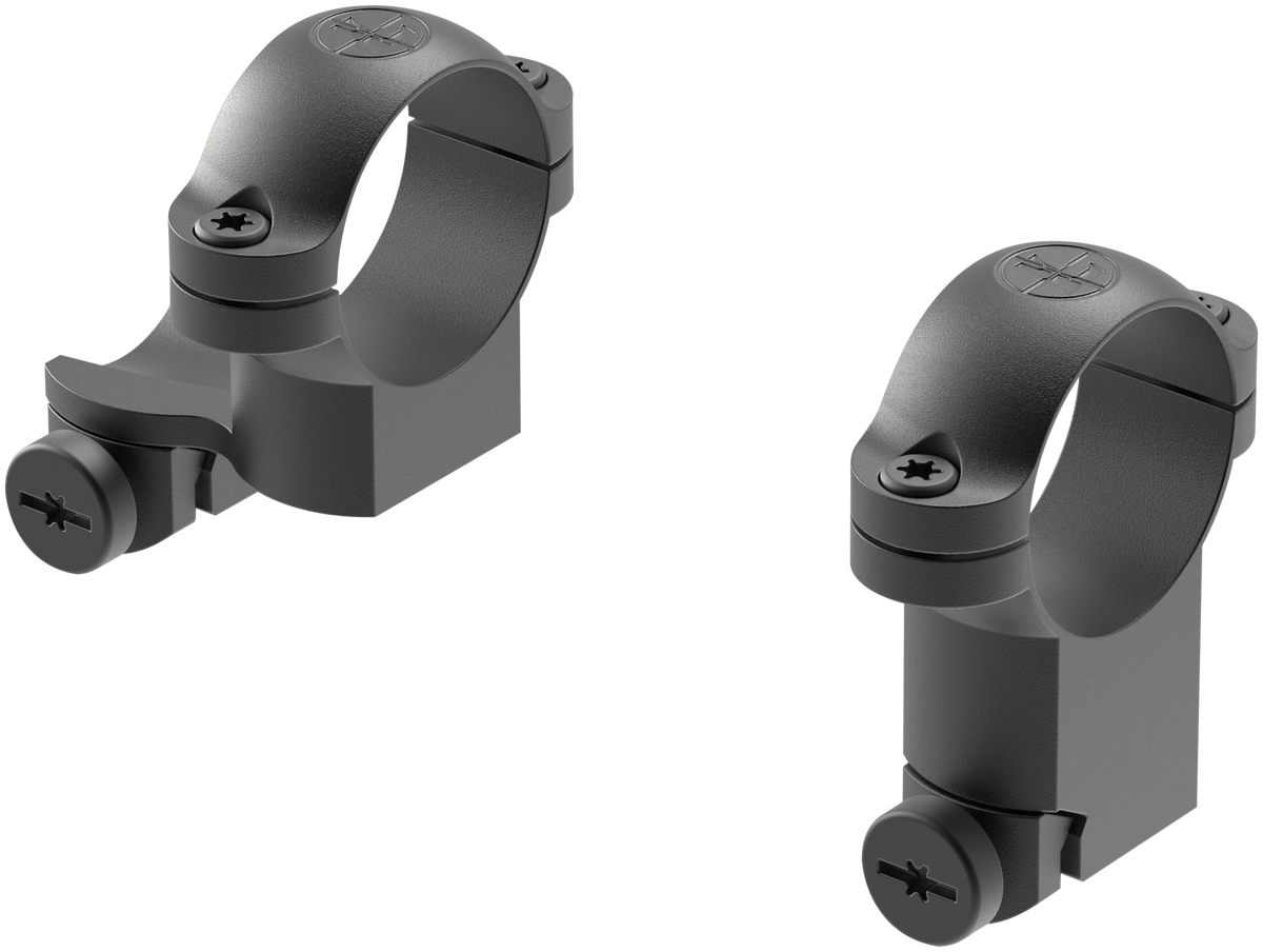 Leupold 52302 Ringmounts Matte Black Ruger M77 1" Extended Super High Steel Rings — view 2
