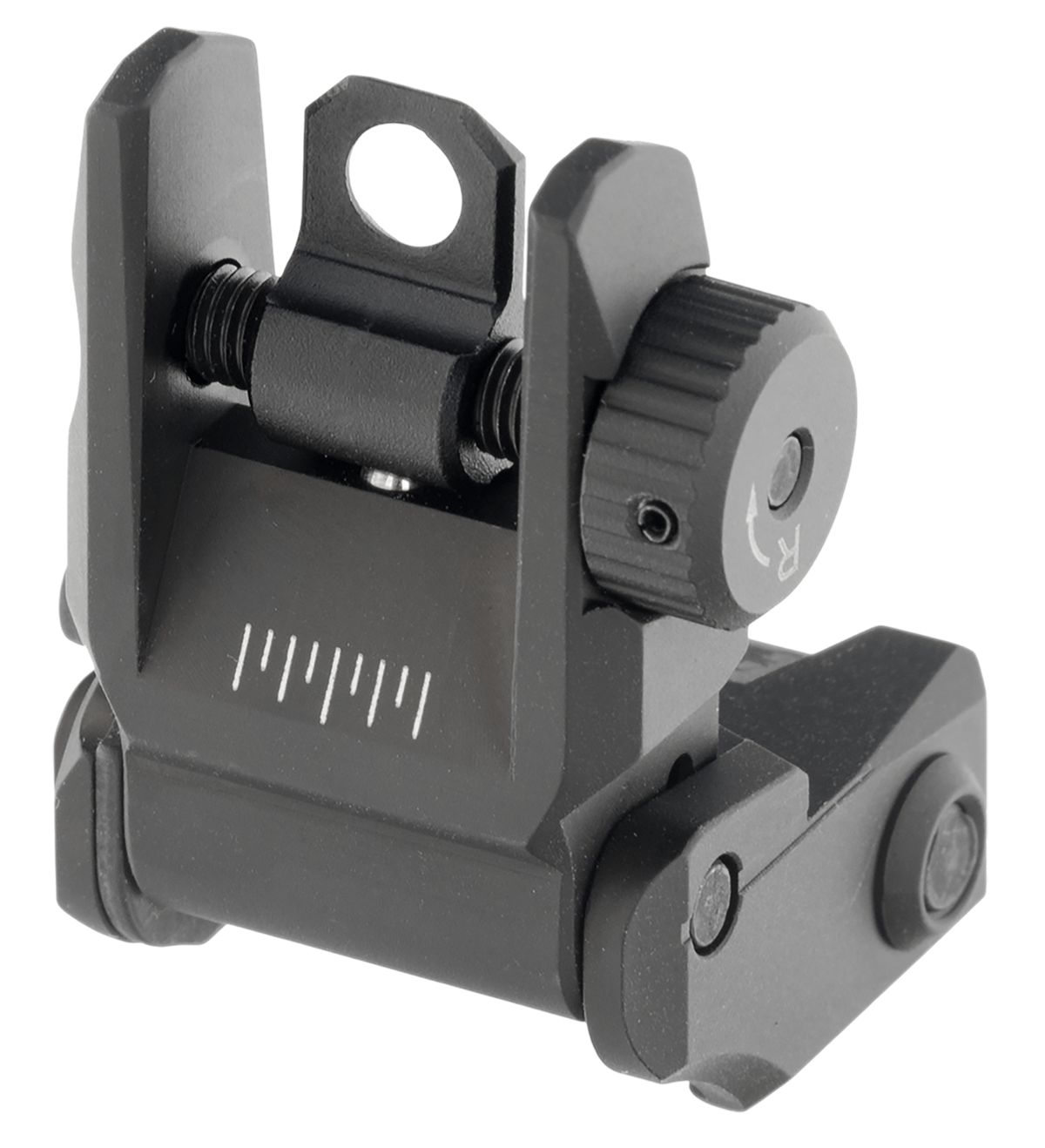 Leapers UTG Pro TLURS55 Flip-Up Rear Sight Picatinny/Weaver Aluminum Matte Black — view 2