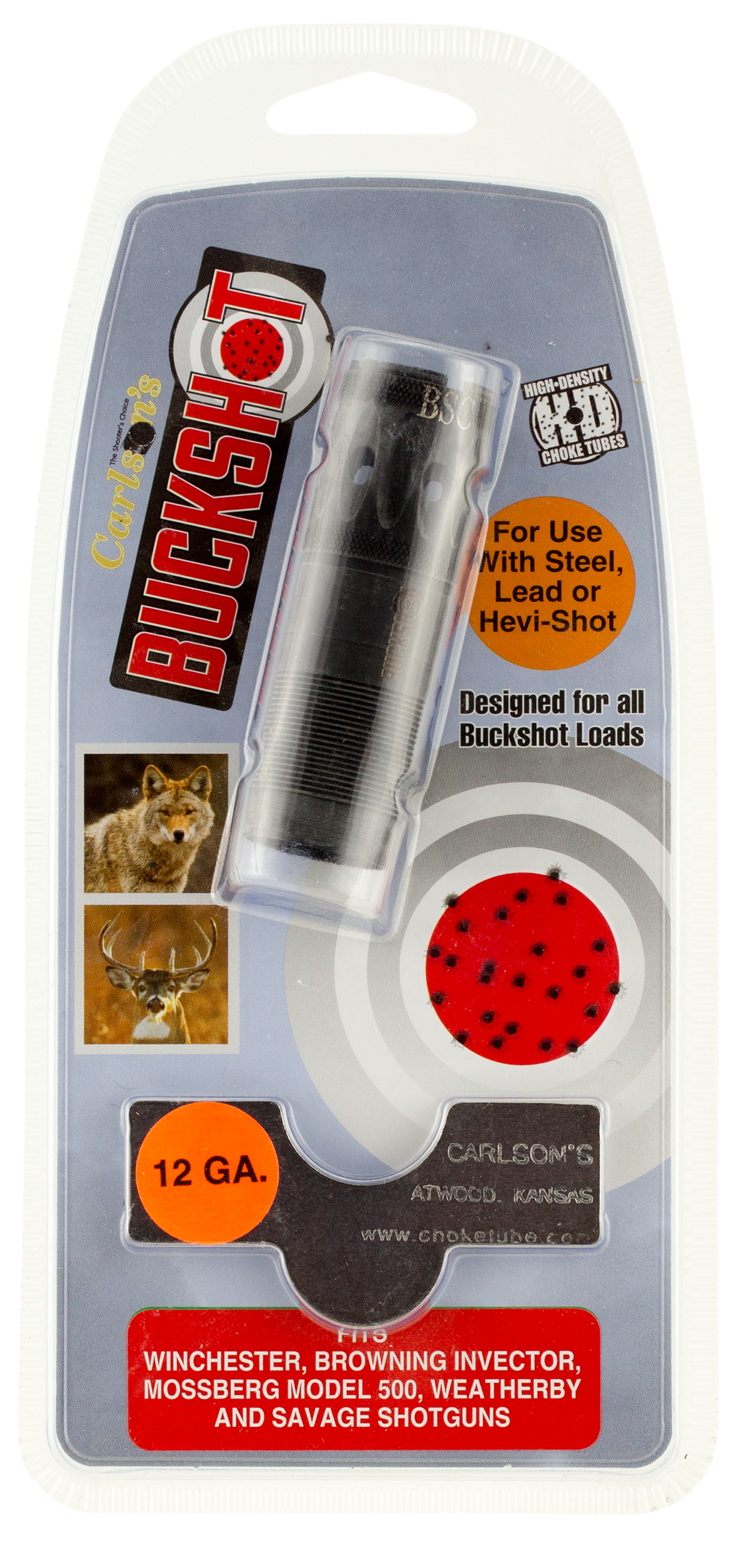 Carlsons 17799 Buckshot 12 Gauge Ported Choke Tube - Winchester Invector — view 2