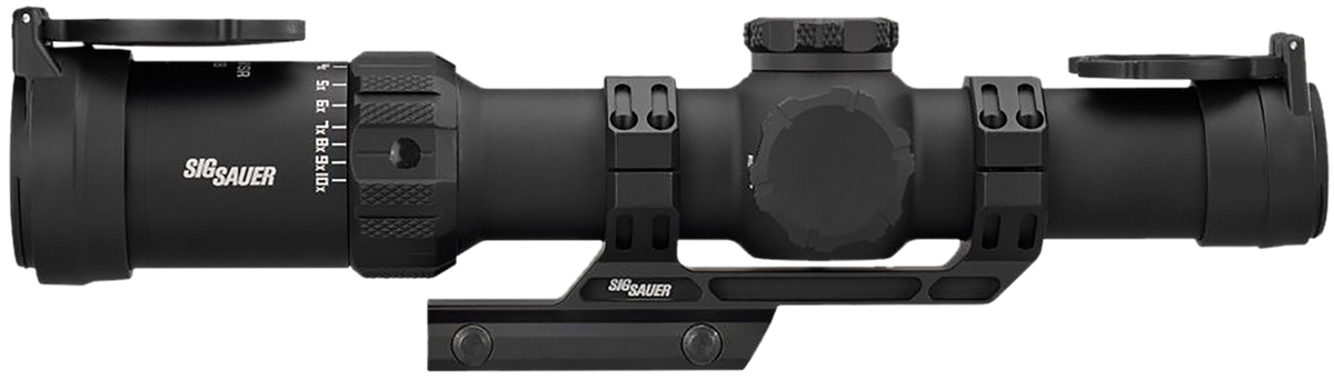 Sig Sauer Electro-Optics Tango-MSR 1-10x24mm 30mm Tube SFP Illuminated BDC Riflescope - Black — view 2