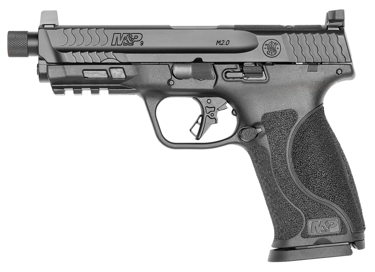Smith & Wesson M&P M2.0 9mm 4.62" 17+1 Threaded Optic-Ready Semi-Auto Pistol — view 2
