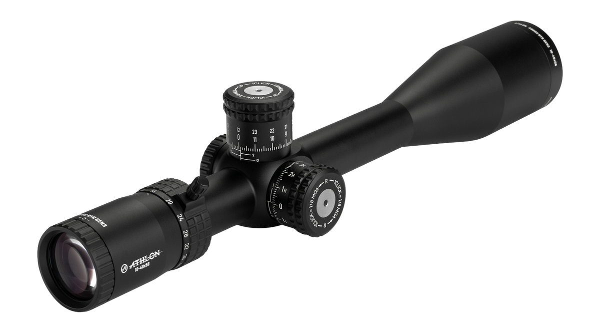 Athlon Argos BTR GEN3 10-40x56mm 30mm Tube SFP ABLR4 MOA Riflescope — view 2