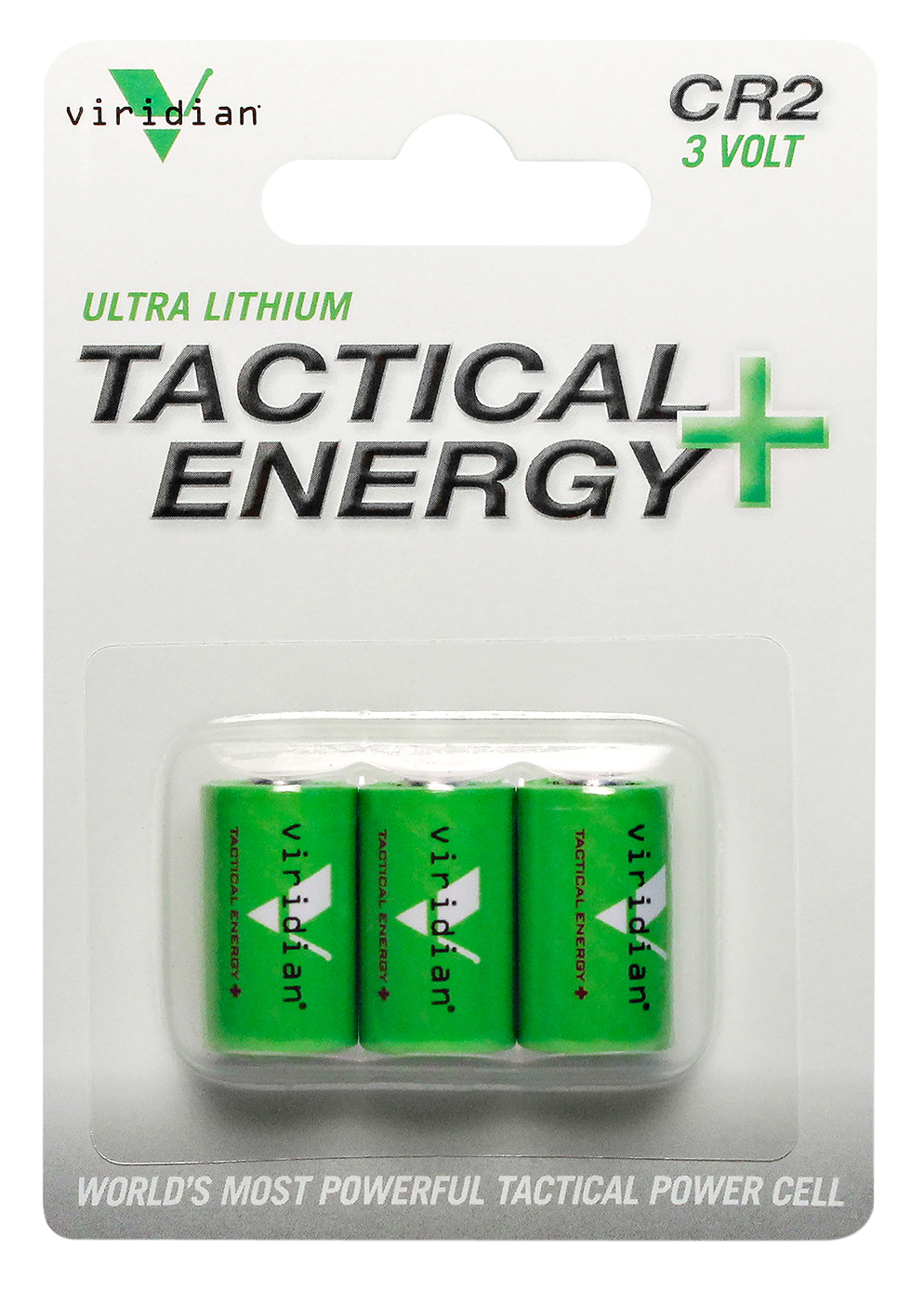 Viridian CR2 Lithium Battery 3V 1,050 mAh (3-Pack) — view 2