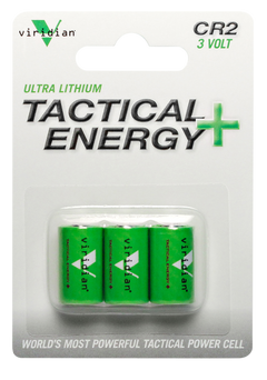 Viridian CR2 Lithium Battery 3V 1,050 mAh (3-Pack) — view 2