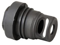 Yankee Hill Mini Phantom 30 Cal 5/8x24 Q.D. Muzzle Brake - Black Melonite Steel 1.60" — view 2