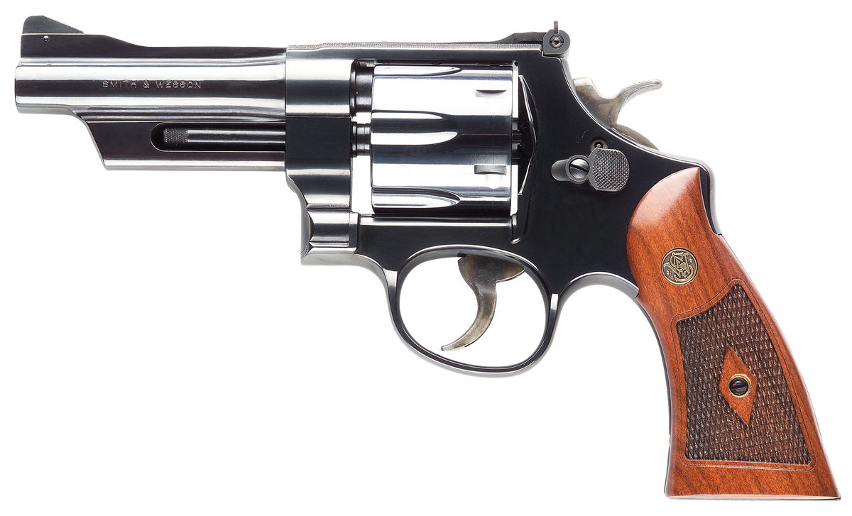 Smith & Wesson Model 27 Classic 357 Mag / 38 S&W Spl +P 4" 6rd Blued Carbon Steel Revolver - CA Compliant — view 2