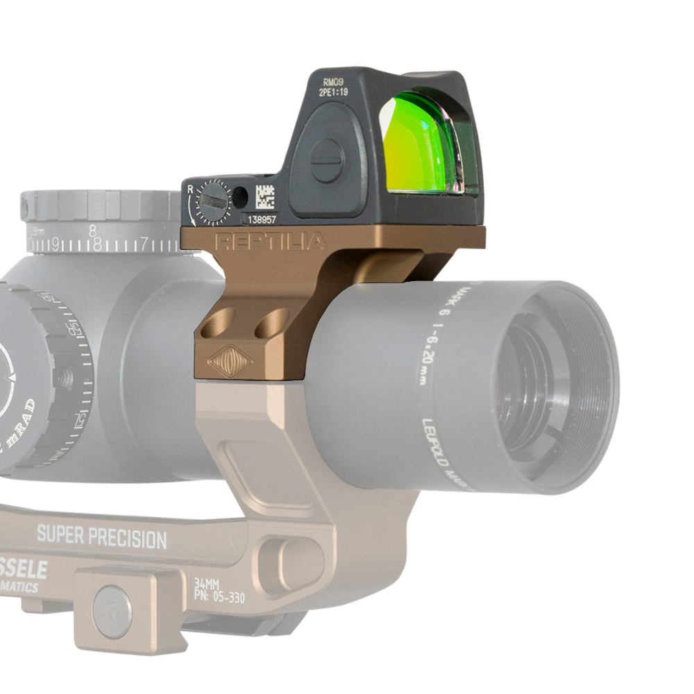 Reptilia ROF-90 34mm Trijicon RMR Optic Mount Flat Dark Earth Anodized — view 2
