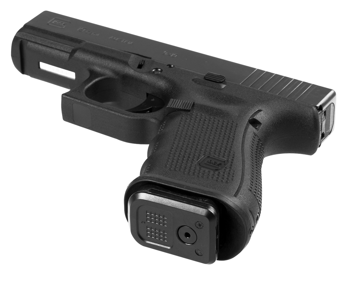 Magpul Industries GL Enhanced Mag Well for Gen4 Glock 19/23/32/38 Polymer - Black — view 2