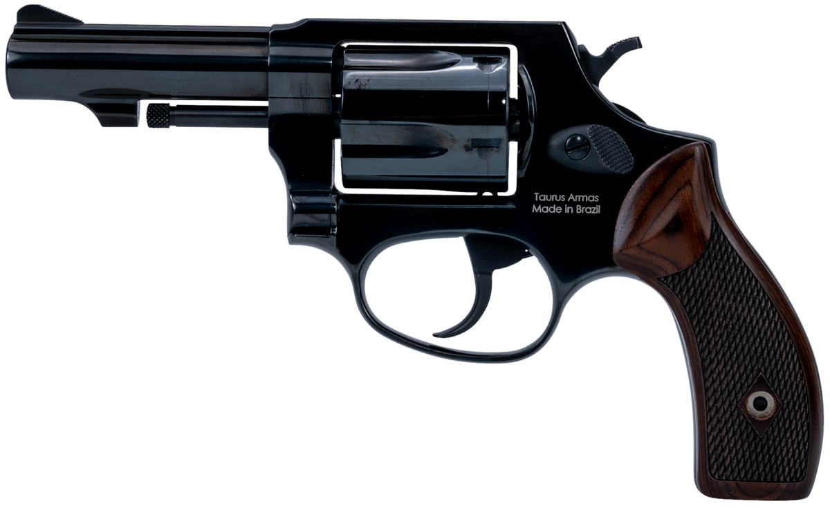 Heritage Mfg Roscoe 38 Special +P 3" 5-Rd DA/SA Revolver - Black Polished / Wood — view 2