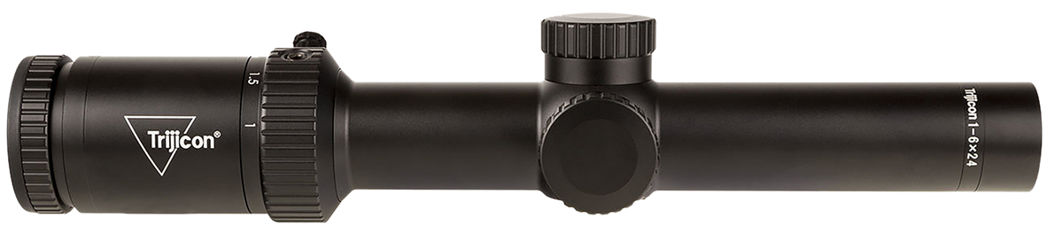 Trijicon Credo HX 1-6x24mm 30mm Tube Satin Black LED Illuminated Red BDC .223 Riflescope — view 2