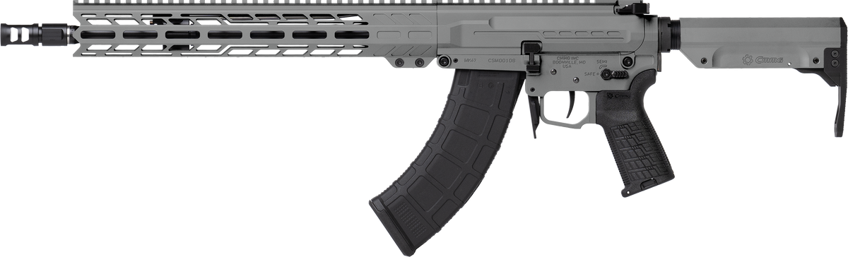 CMMG Resolute MK47 7.62x39mm 14.3" 30+1 Semi-Auto Rifle - Tungsten — view 2