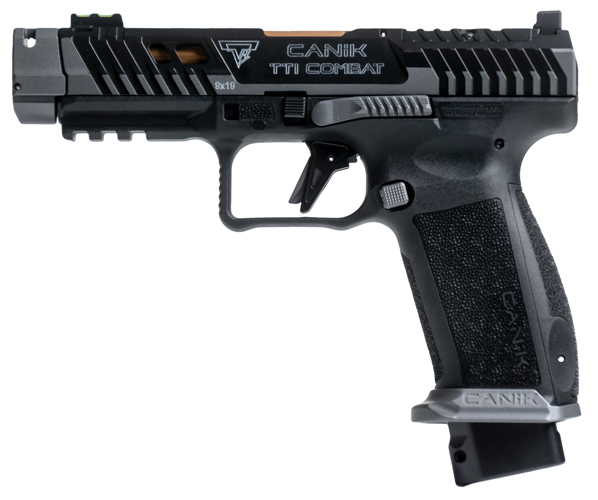 Canik TTI Combat w/Optic 9mm Luger 4.6" 18+1 Semi-Auto Pistol — view 2