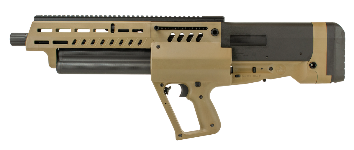 IWI US Tavor TS12 12 Gauge 3" 18.50" 15+1 Semi-Auto Bullpup Shotgun - FDE — view 2