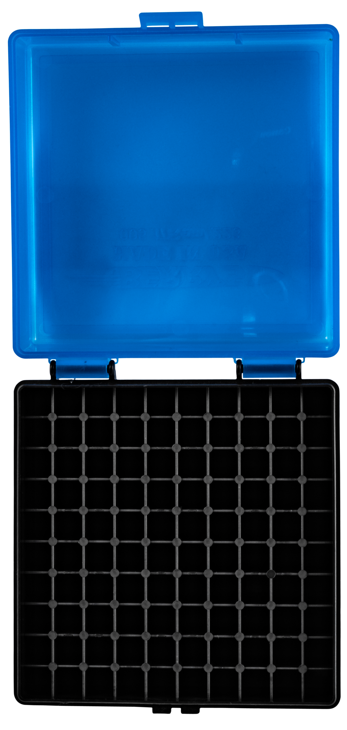 Berry's 86410 005 Ammo Box 223 Rem/5.56x45mm NATO 100rd Blue Lid w/Black Bottom — view 2
