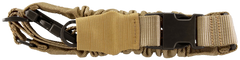 Aim Sports One Point Bungee Sling 1.25" x 26" Tan Elastic Webbing Rifle — view 2