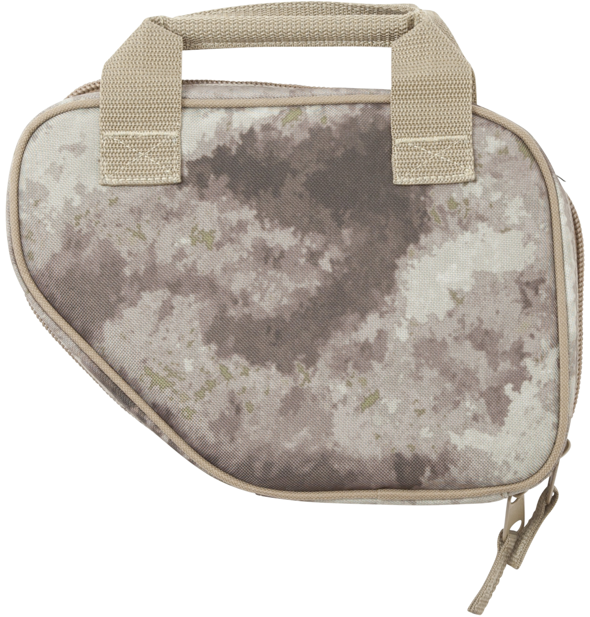 Tac Six Battalion Handgun Case 10" Tan/A-TACS AU Neoprene Holds 1 — view 2