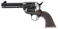 Cimarron Frontier Pre-War 1896-1940 45 Colt (LC) 4.75" 6-Shot SAO Revolver - Old Silver Engraved — view 2