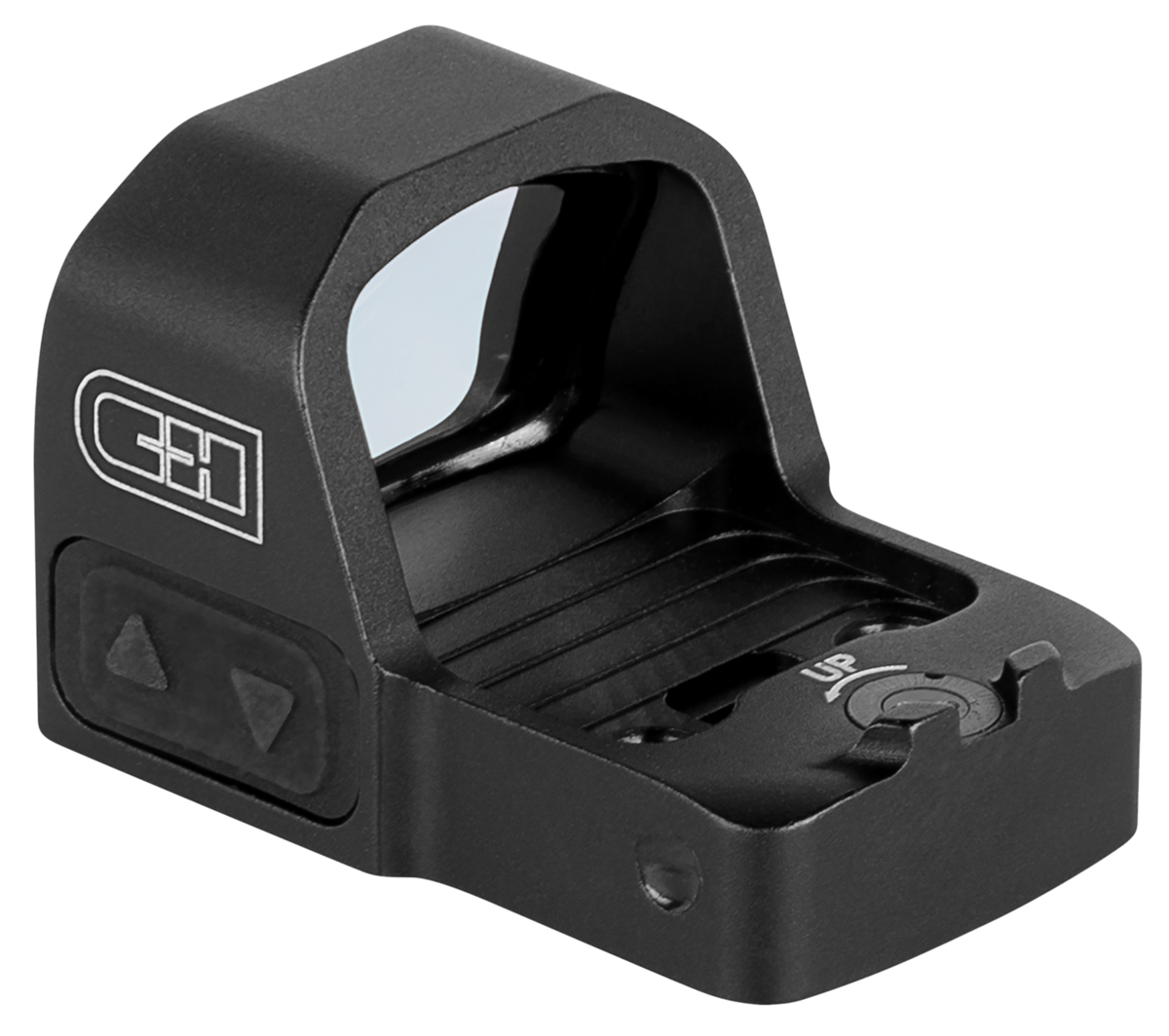 C&H Precision EDC RMSC 1x 3 MOA Multi Reticle Red Dot Optic - Black — view 2