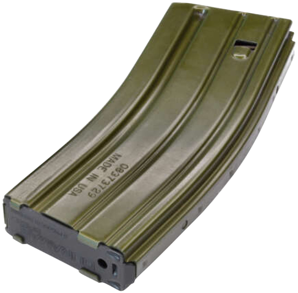 DuraMag Speed AR-15 20rd .300 Blackout/.223/5.56 OD Green Aluminum — view 2