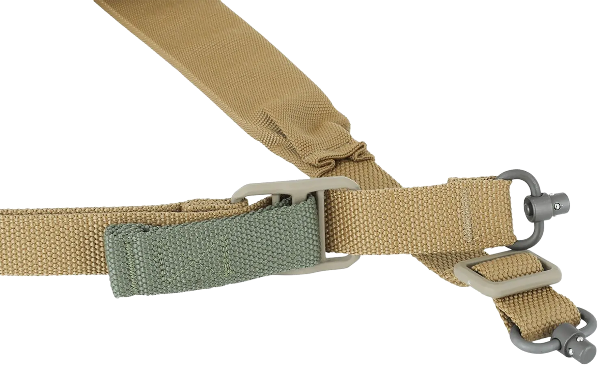 Blue Force Gear Vickers Push Button Sling 1.25" Padded Coyote Brown Cordura — view 2