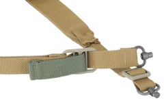 Blue Force Gear Vickers Push Button Sling 1.25" Padded Coyote Brown Cordura — view 2