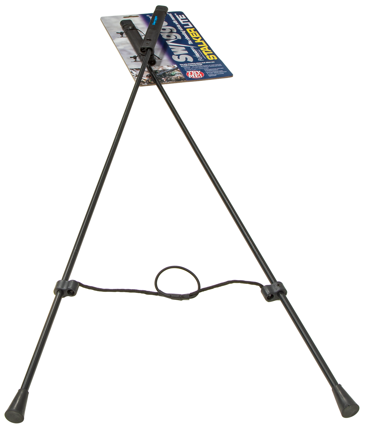 Swagger Stalker Lite Shooting Stick Bipod 21-36" Aluminum Silver — view 2