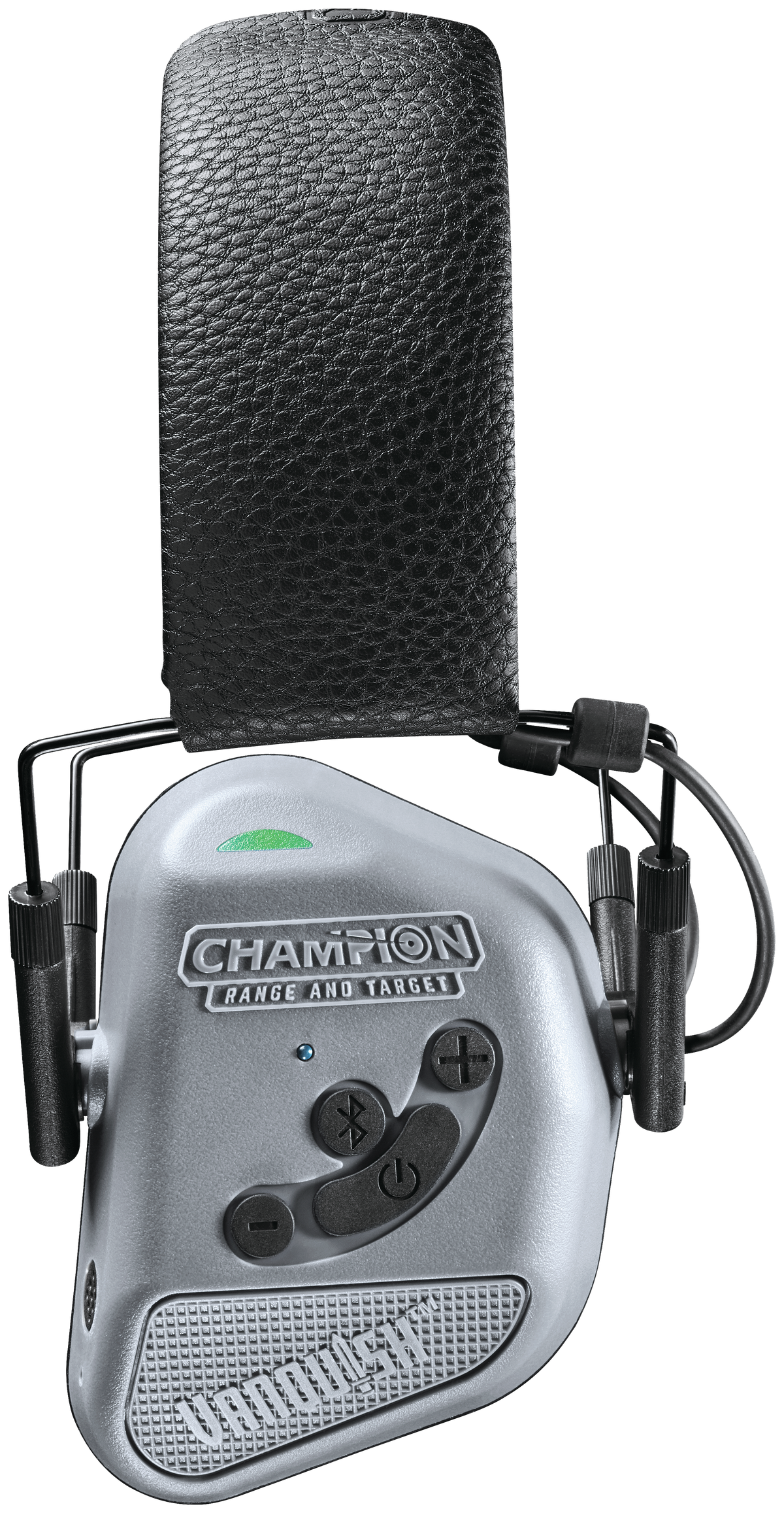 Champion Targets Vanquish Pro Elite Electronic Earmuff Over the Head Bluetooth Black/Gray — view 2