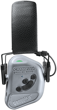 Champion Targets Vanquish Pro Elite Electronic Earmuff Over the Head Bluetooth Black/Gray — view 2