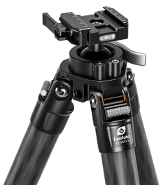 Leofoto USA ST-324CX Integrated Ballhead ST-X Tripod 6.06"-58.54" Black Aluminum — view 2