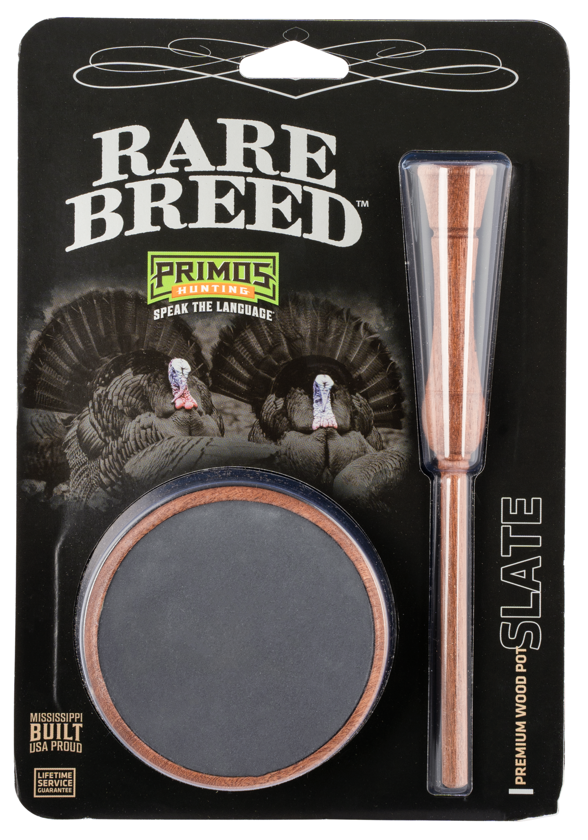 Primos Rare Breed Slate Friction Pot Call Natural Wood Cup — view 2