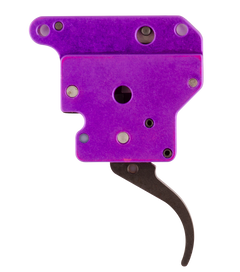 Timney Triggers 502B Benchrest Single-Stage Curved Trigger 3-6 oz Purple/Black for Remington 700 — view 2