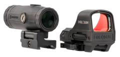 Holosun HS510CHM3X HS510C & HM3X Combo Kit 1x/3x 2 MOA Red Dot/65 MOA Circle Black Anodized — view 2