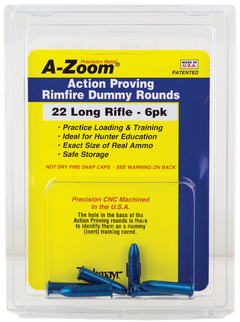 A-Zoom Rimfire Action Proving 22 LR Dummy Rounds 6-Pack — view 2